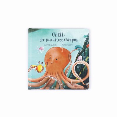 Jellycat Odell, Der Furchtlose Oktopus Buch Books Australia | 596403SRE